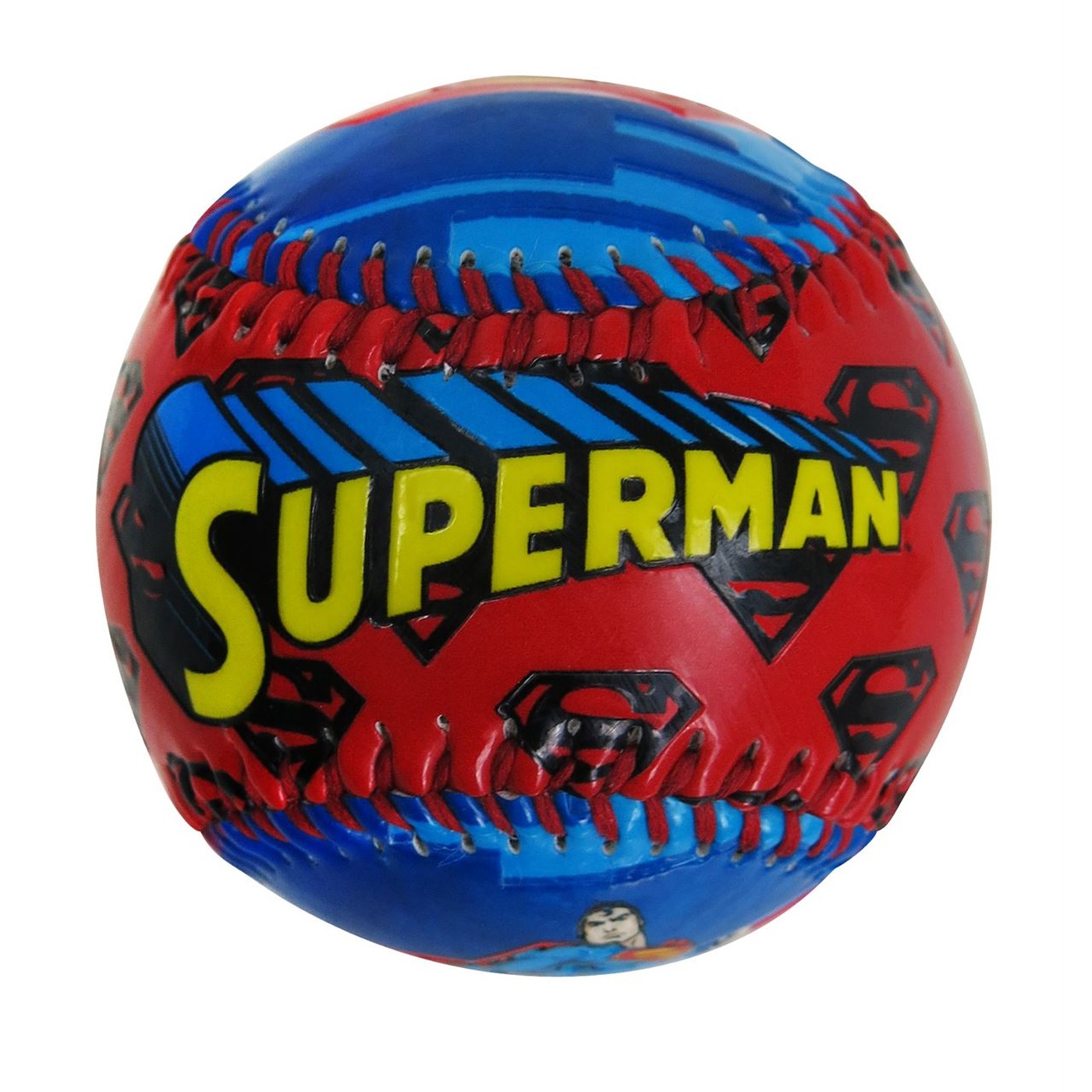 Superman Image Youth Baseball, Red