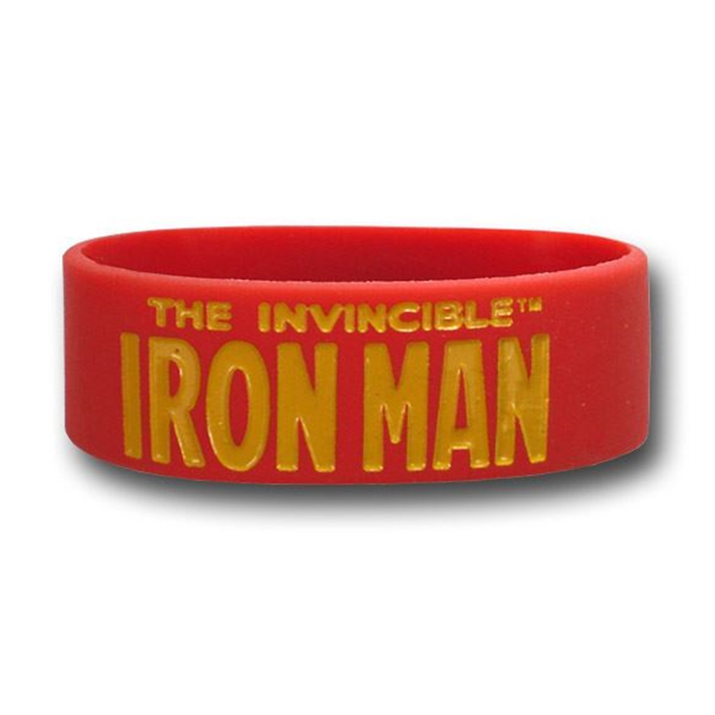 Iron Man Rubber Wristband, Red