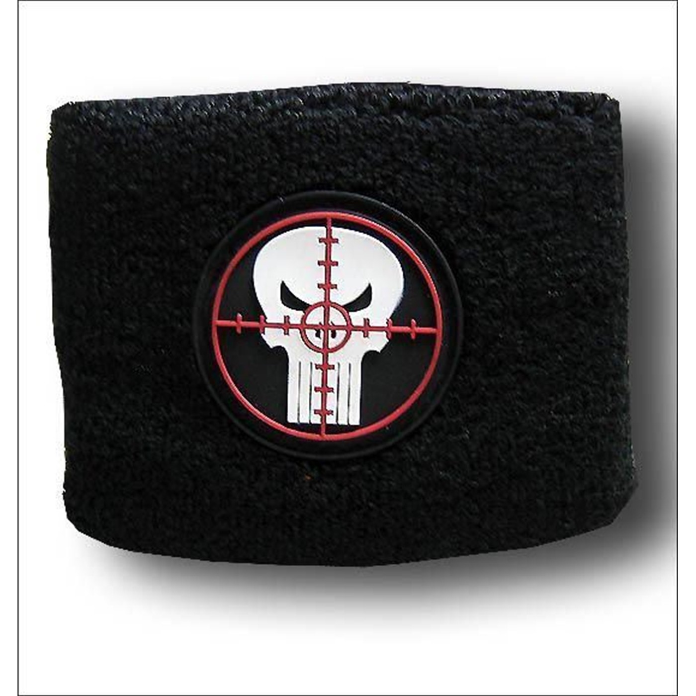 Punisher Rubber Skull Symbol Wristband