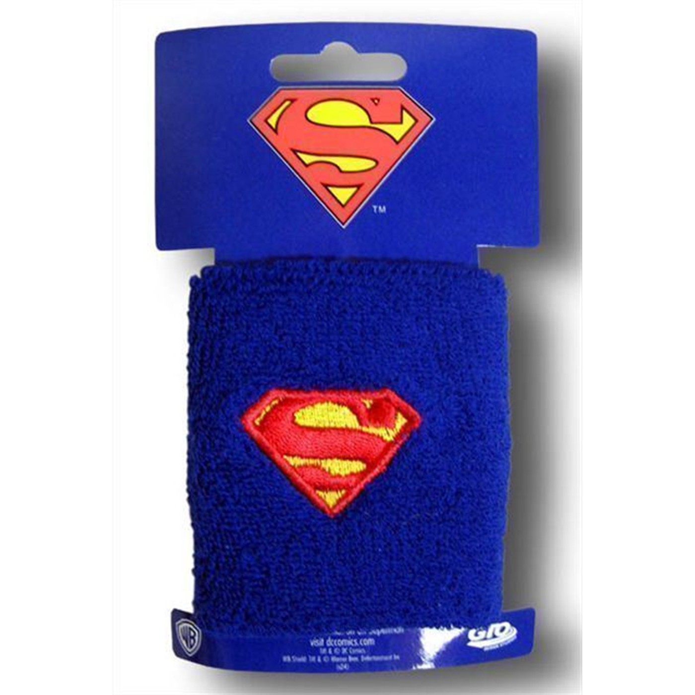 Superman Red and Yellow Logo Wristband