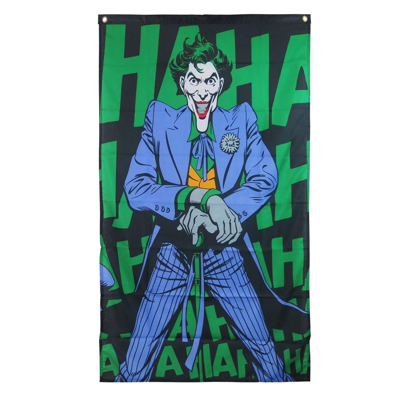 Joker HA HA Fabric Banner, Purple