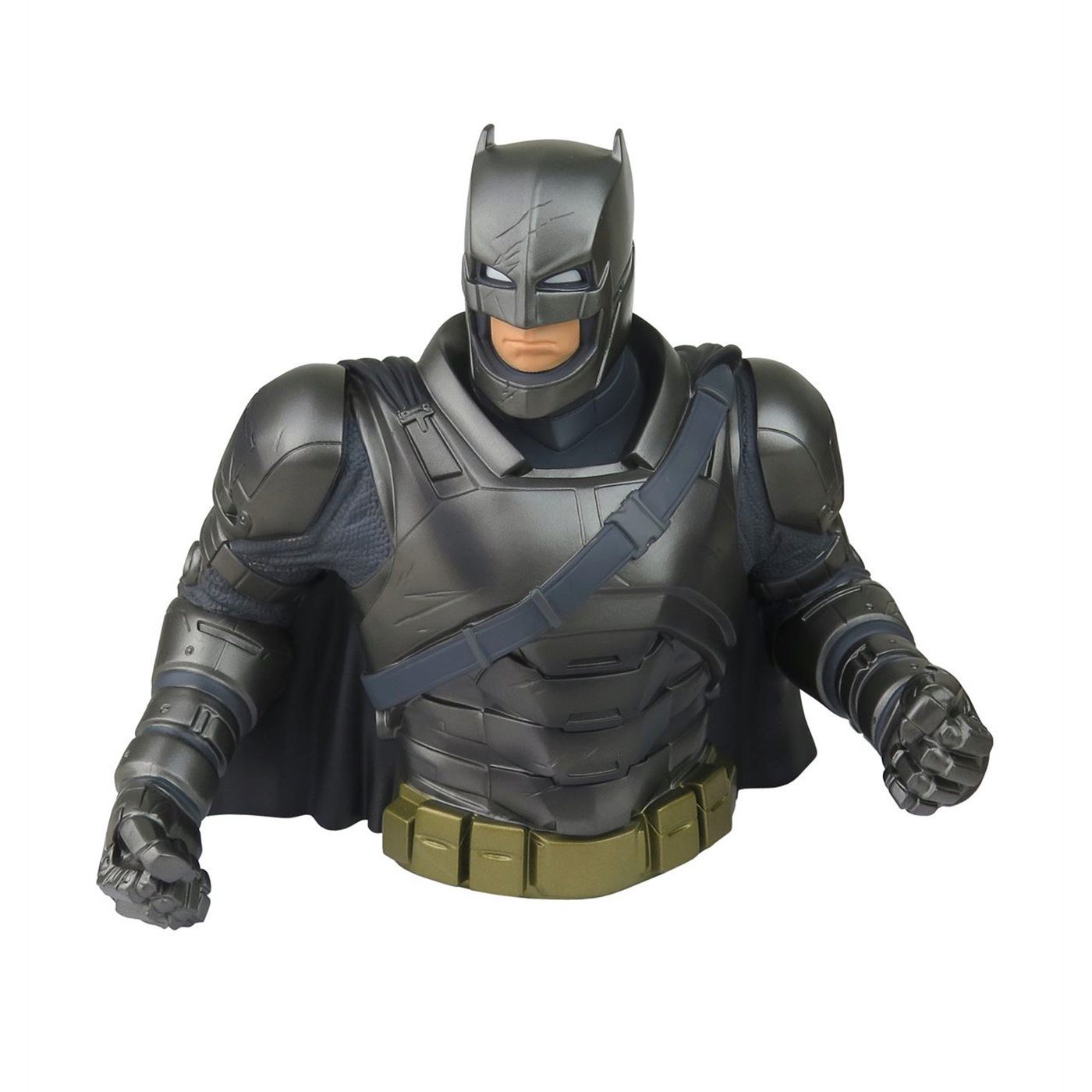 Batman V Superman Batman Armor Bust Bank, Black