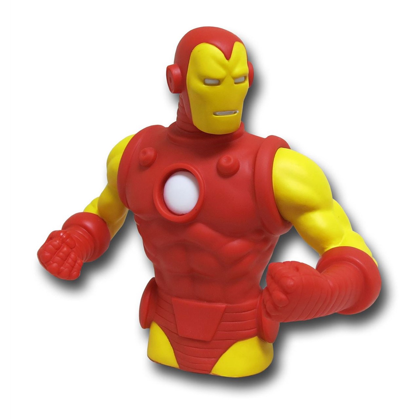 Iron Man Blemished Classic Bust Bank, Red