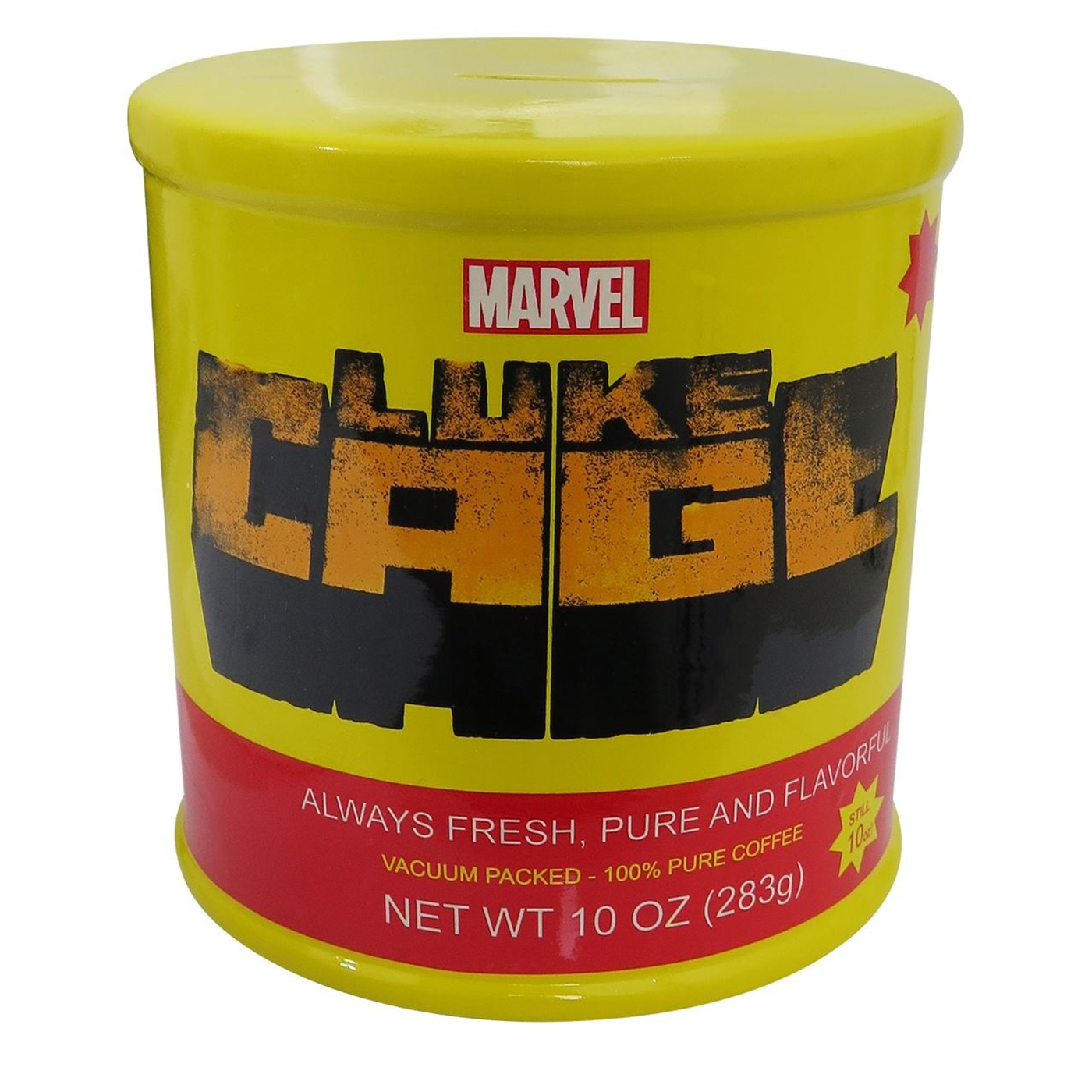 Luke Cage Swear Jar Coin Bank, Yellow