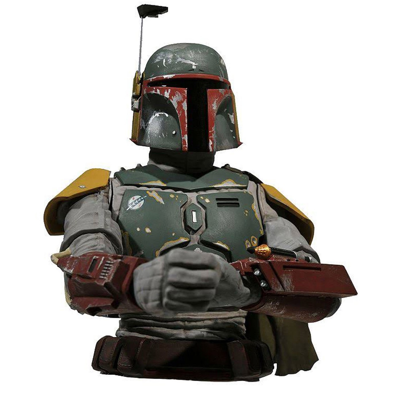 Star Wars Boba Fett Bust Bank, Green