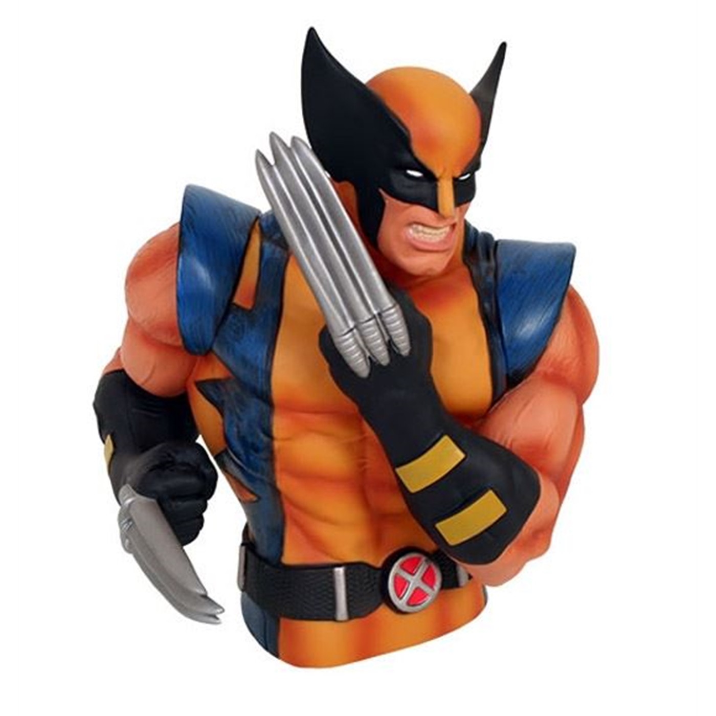 Wolverine Masked Bust Bank, Yellow