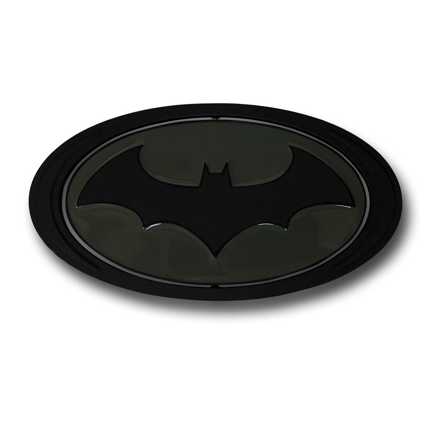 Batman Flip Logo Belt Buckle, Black