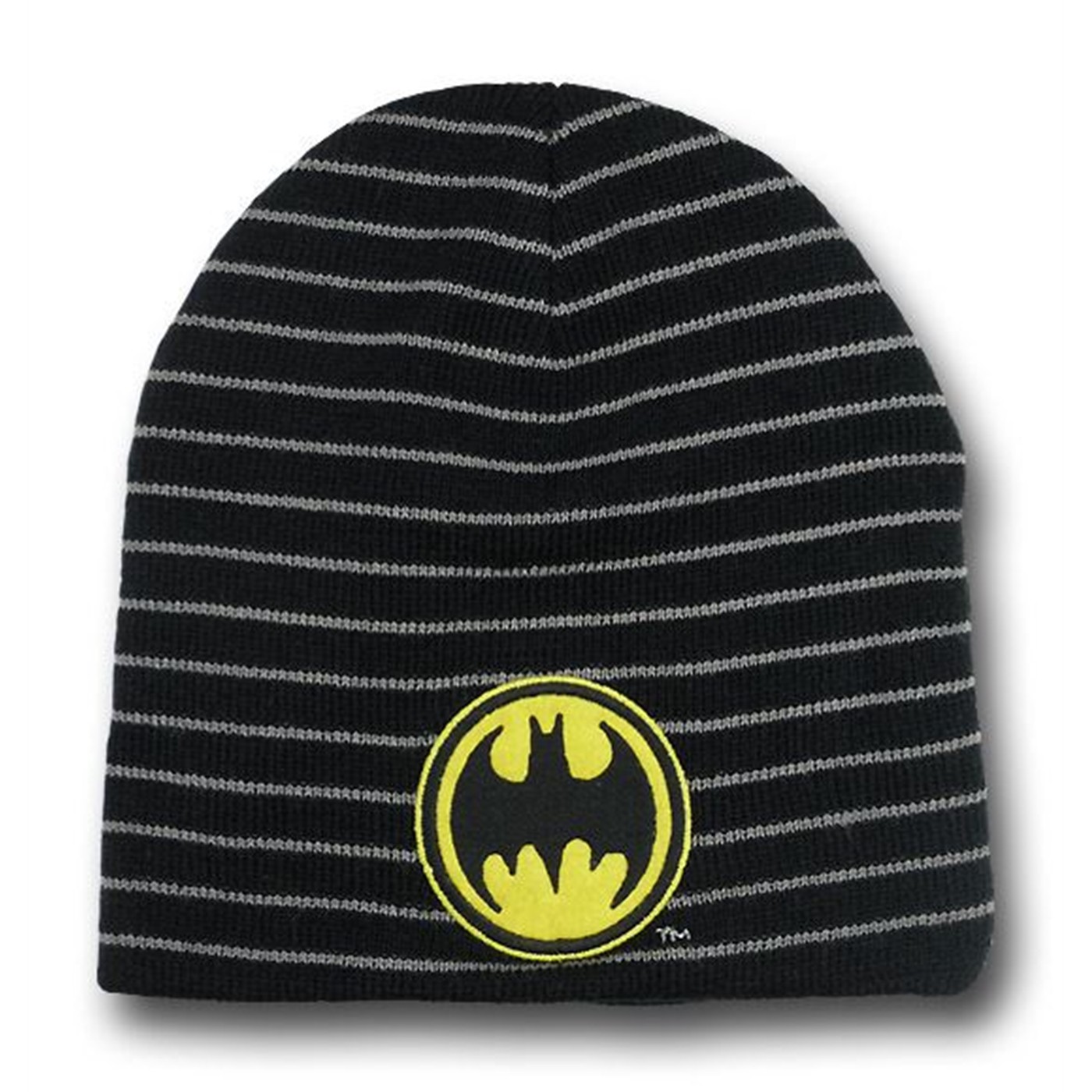 Batman Black Striped Beanie, Black