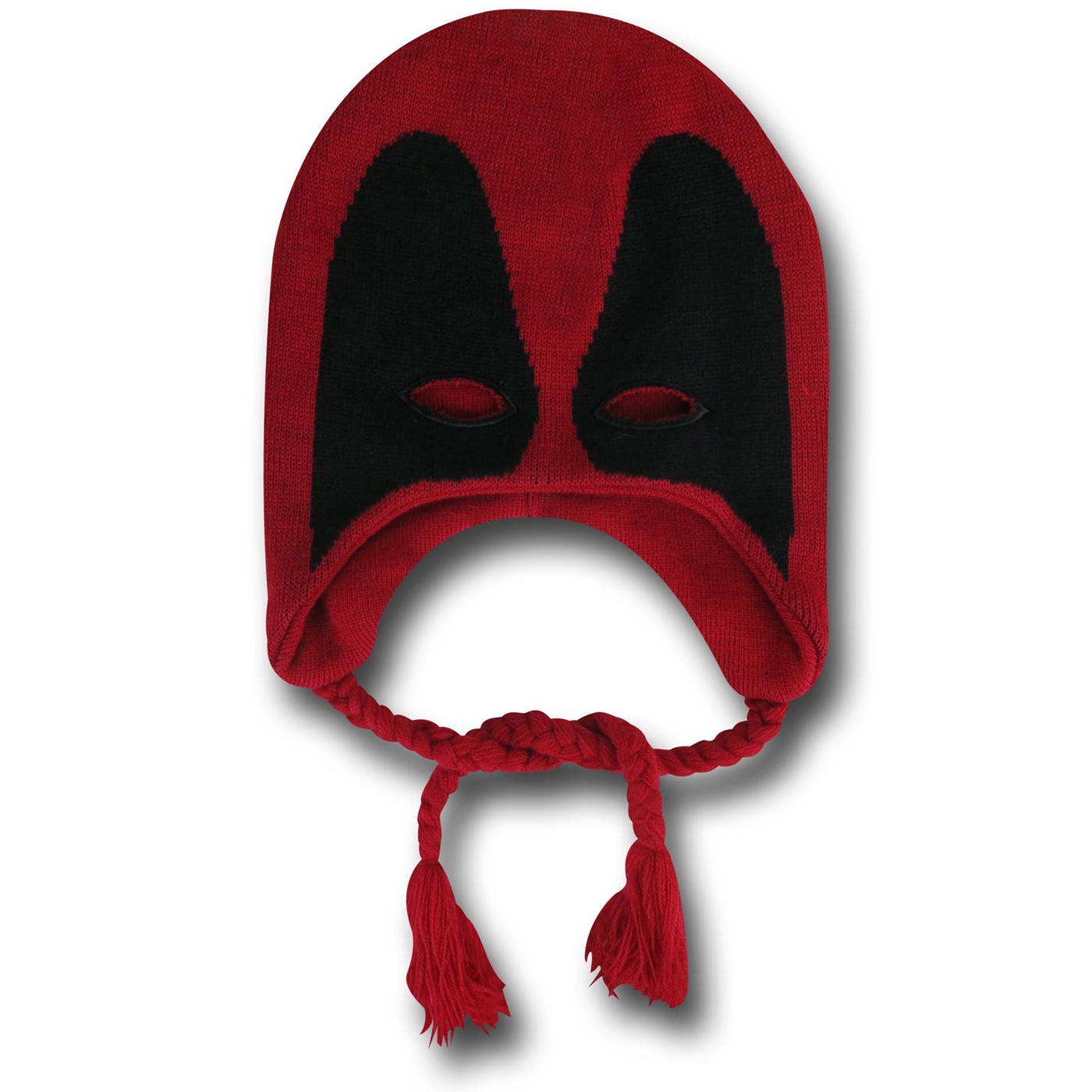 Deadpool Mask Laplander Beanie, Red
