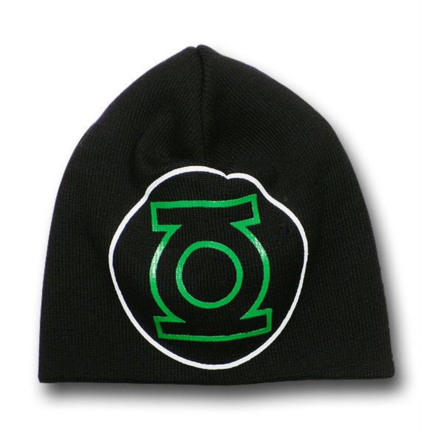 Green Lantern Symbol Black Beanie, Black