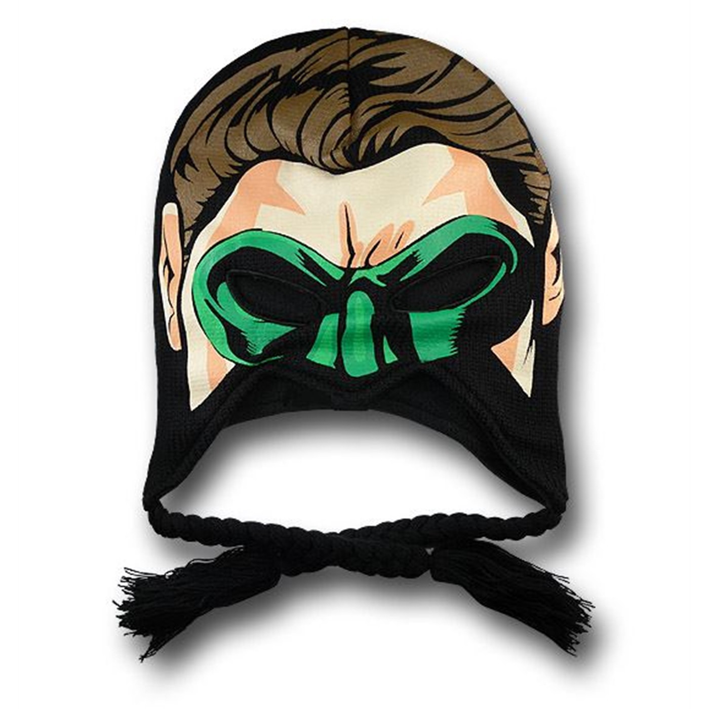 Green Lantern Peruvian Mask Cap, Green