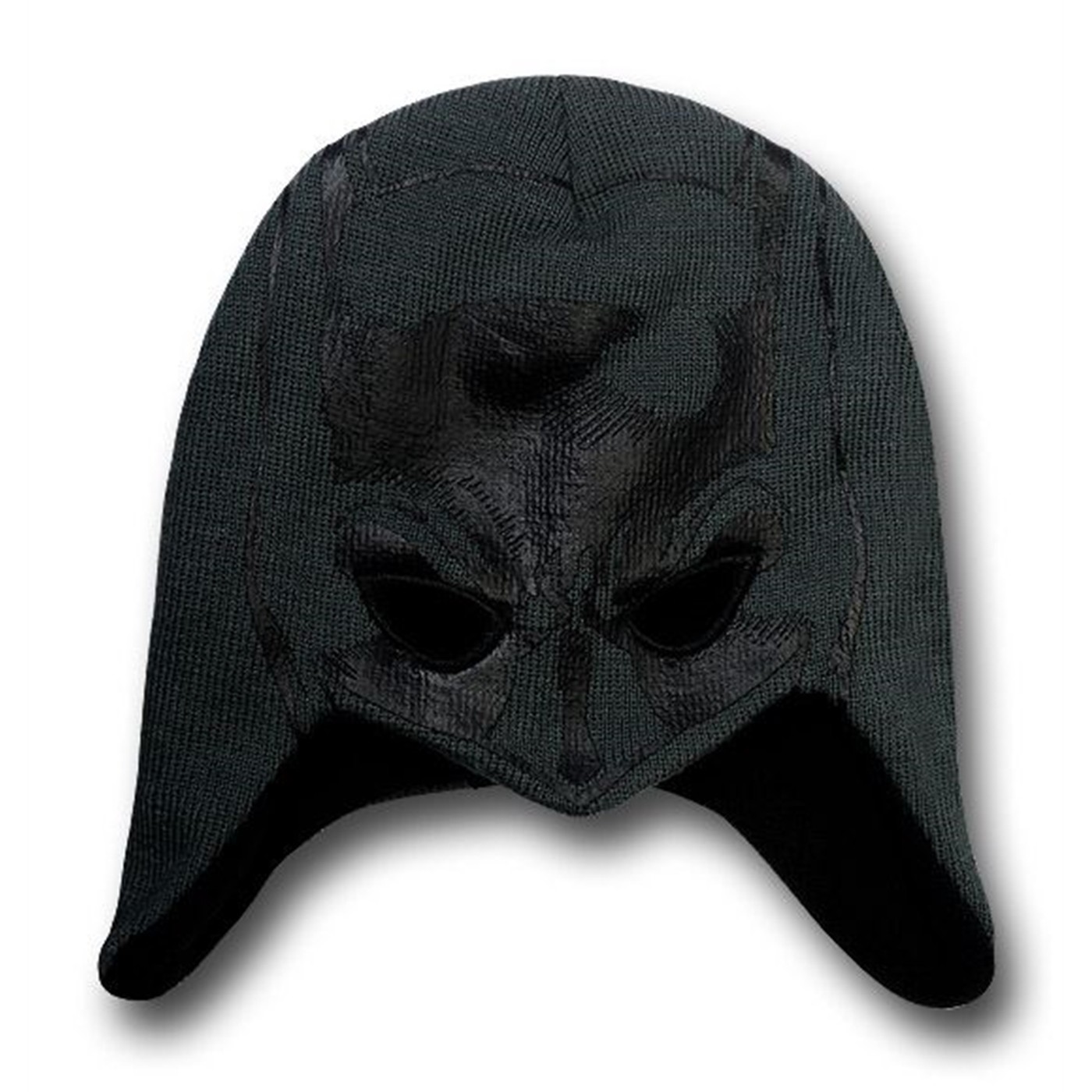 Batman Kids Peruvian Cap w/Cut-Out Eyes, Grey