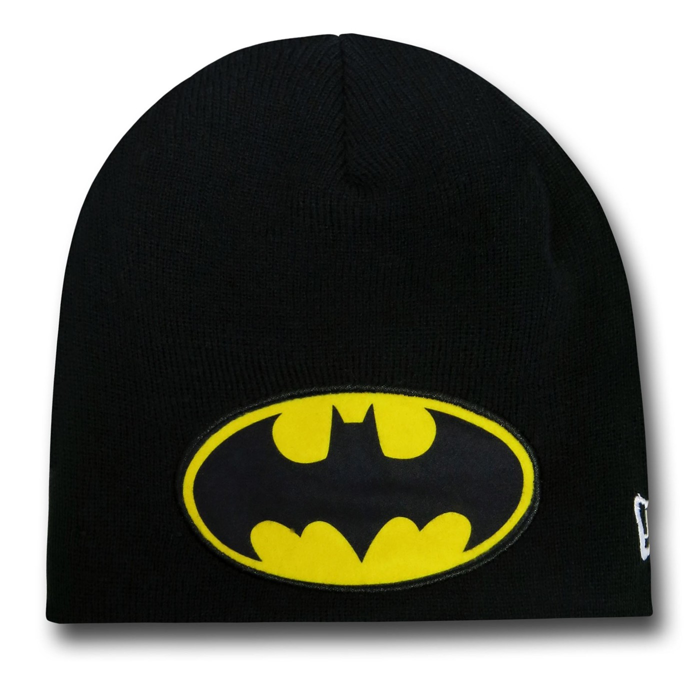 Batman Oversized Symbol Beanie, Black