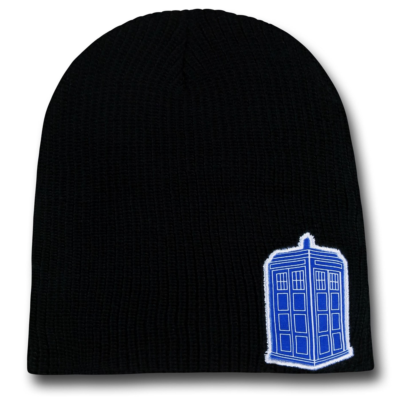 Doctor Who Tardis Slouch Beanie, Black