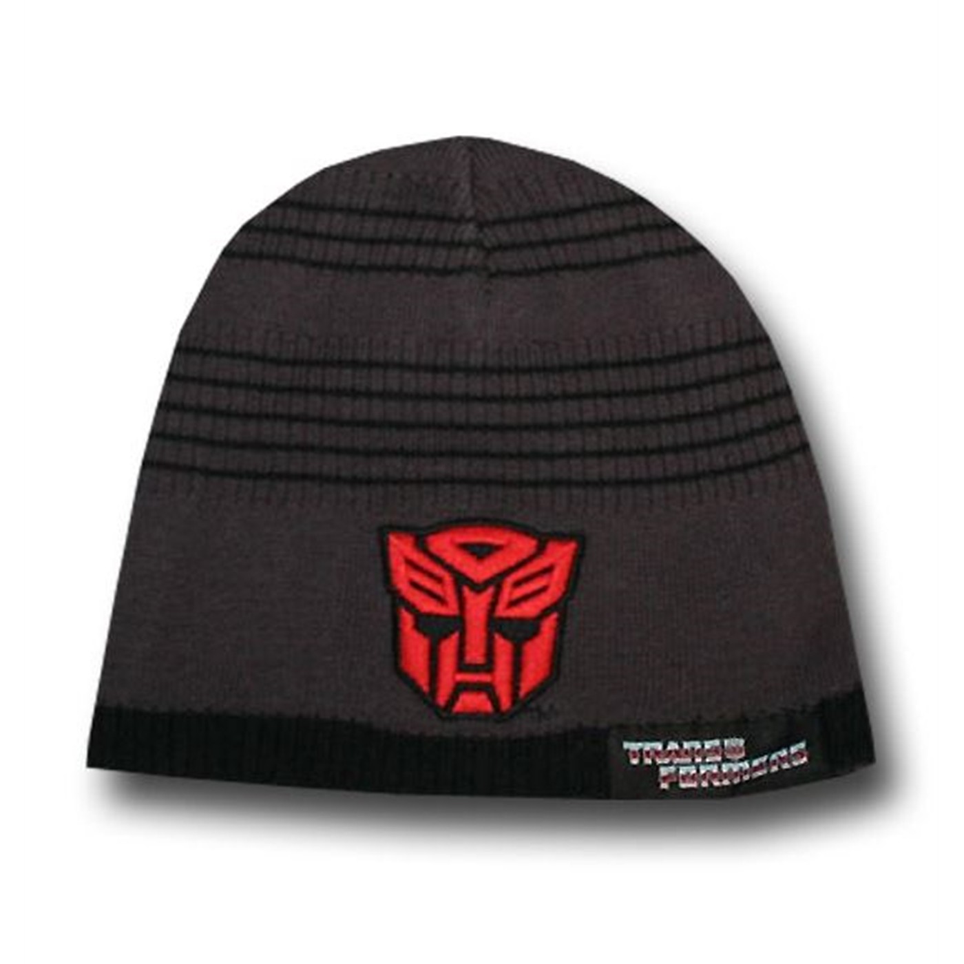 Transformers Autobot Gray Reversible Beanie