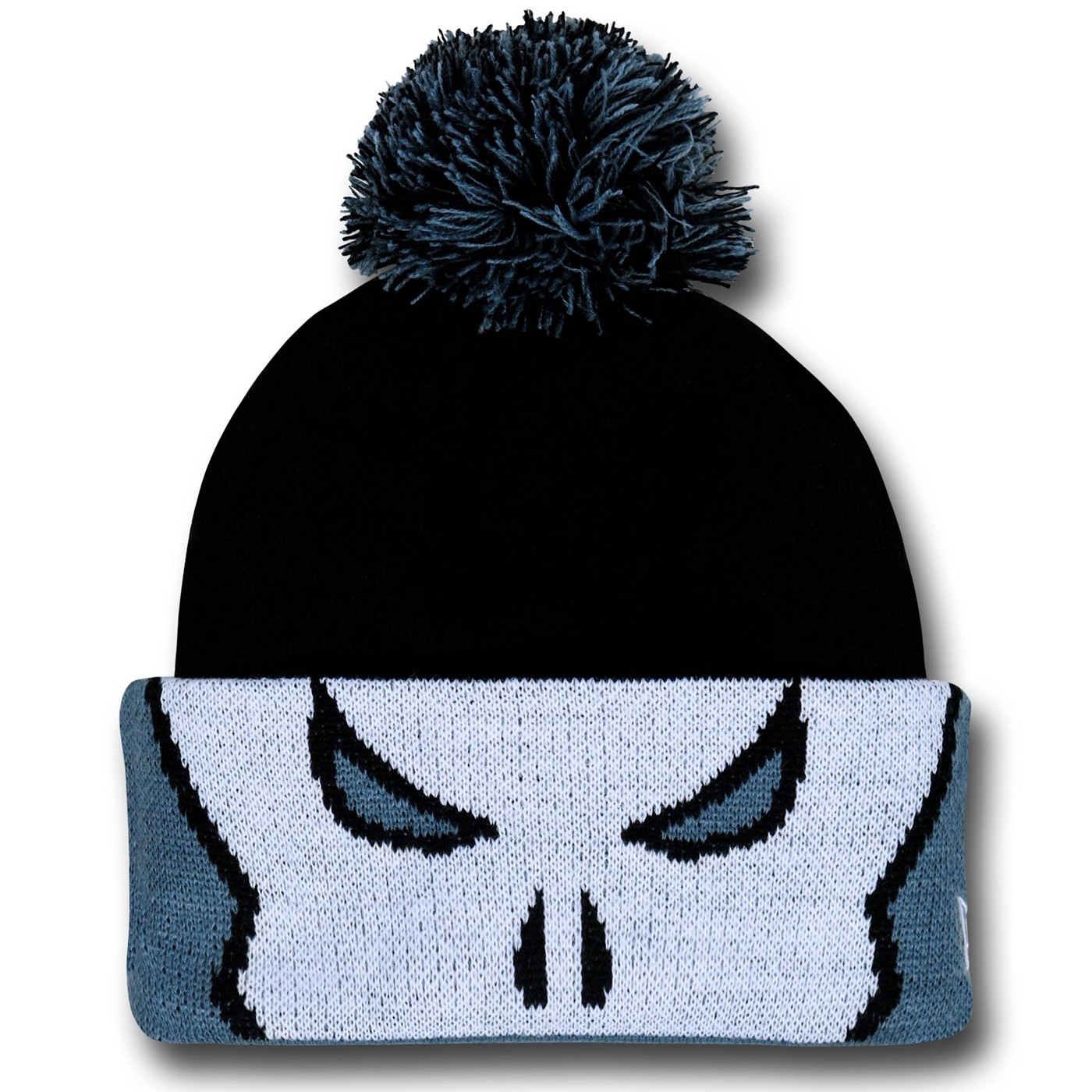 Punisher Symbol Major Cuff Beanie, Grey
