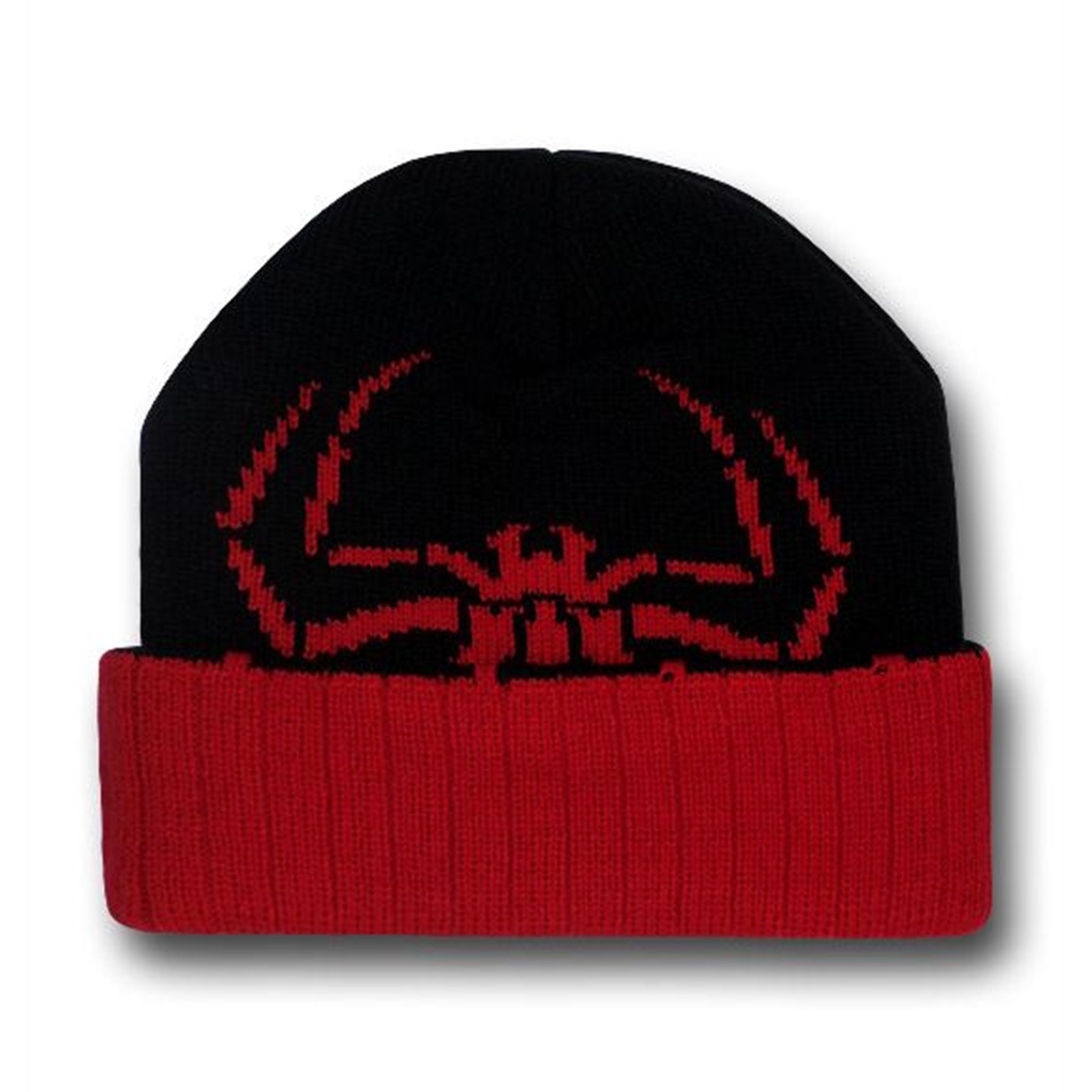 Amazing Spiderman Movie Roll-Up Beanie, Black