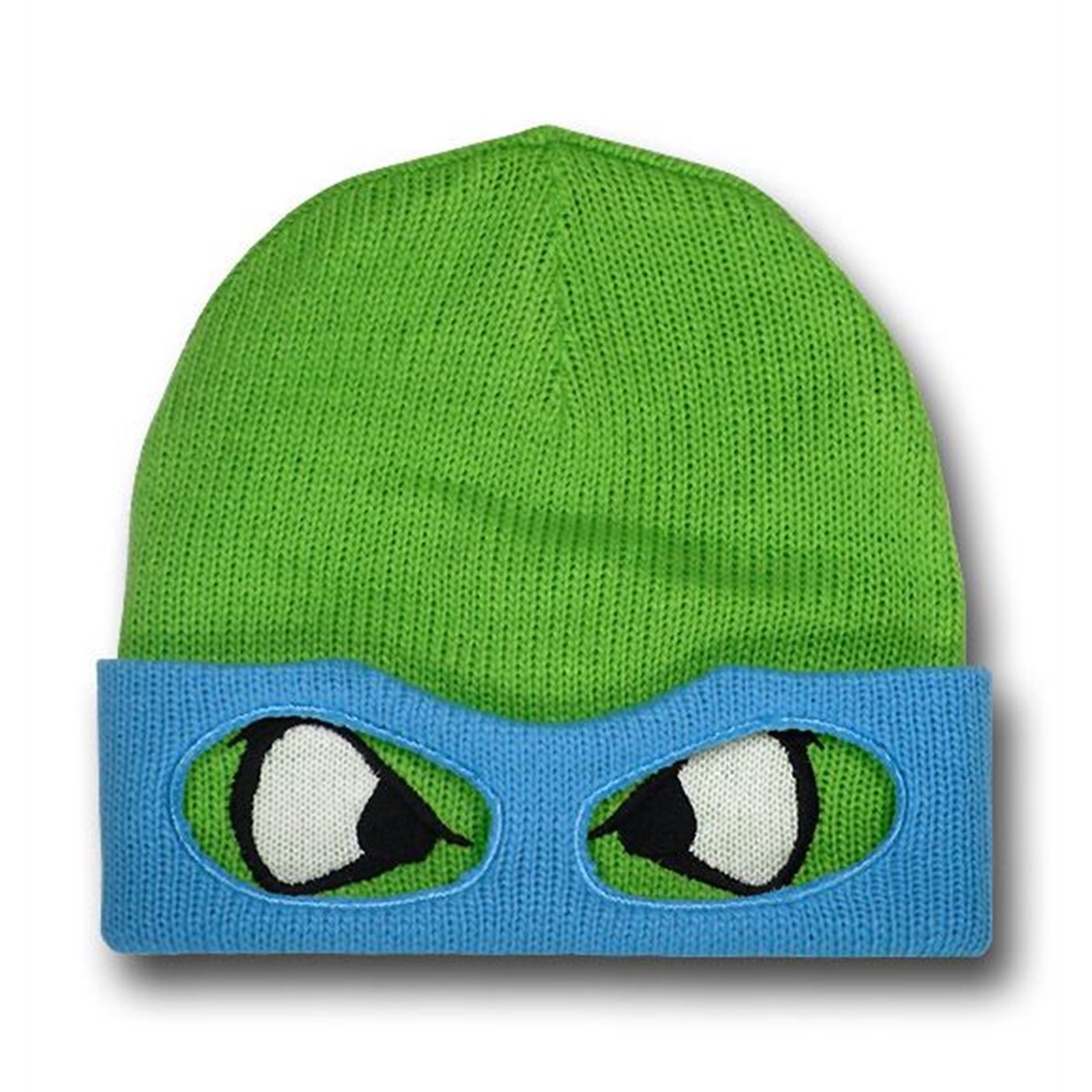 TMNT Leonardo Costume Mask Beanie, Green