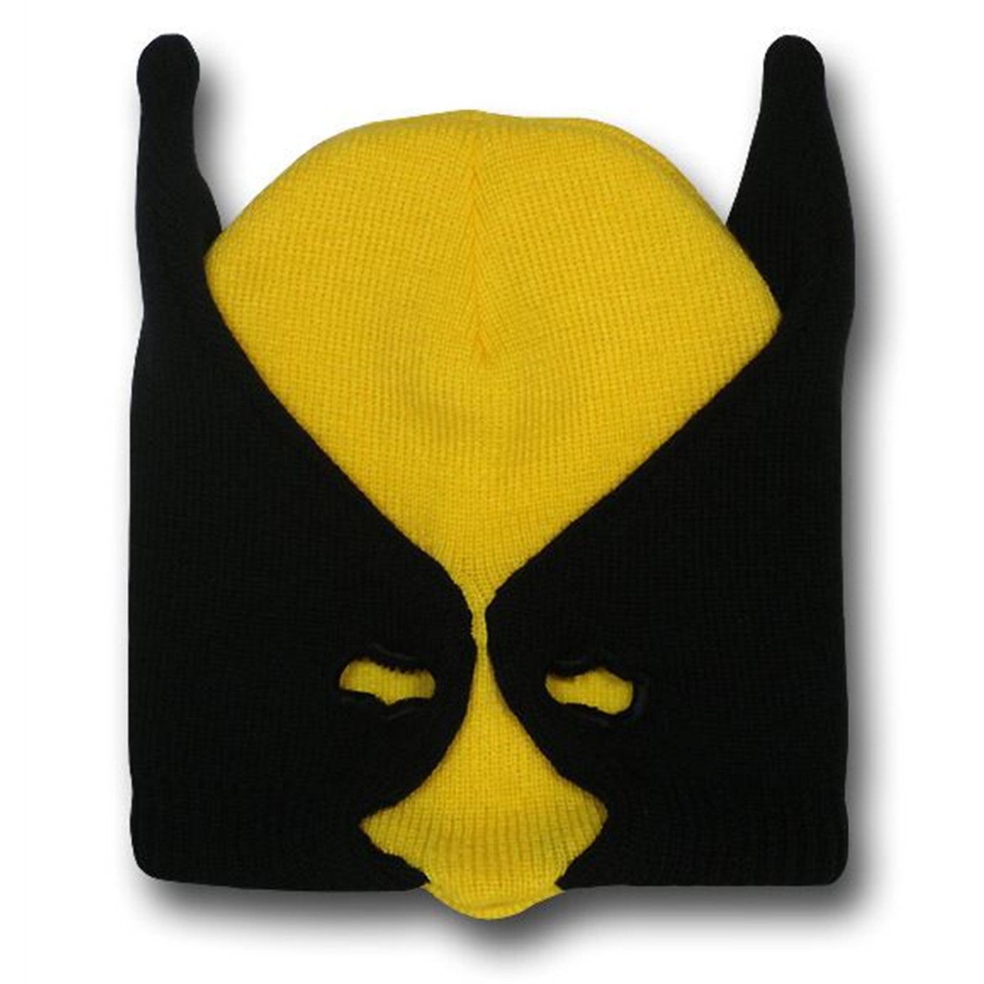 Wolverine Mask Costume Beanie, Yellow