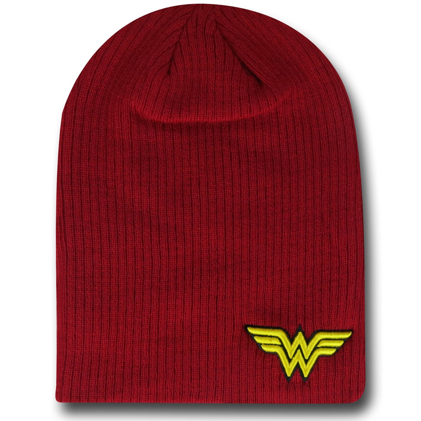 Wonder Woman Red Slouch Beanie, Red
