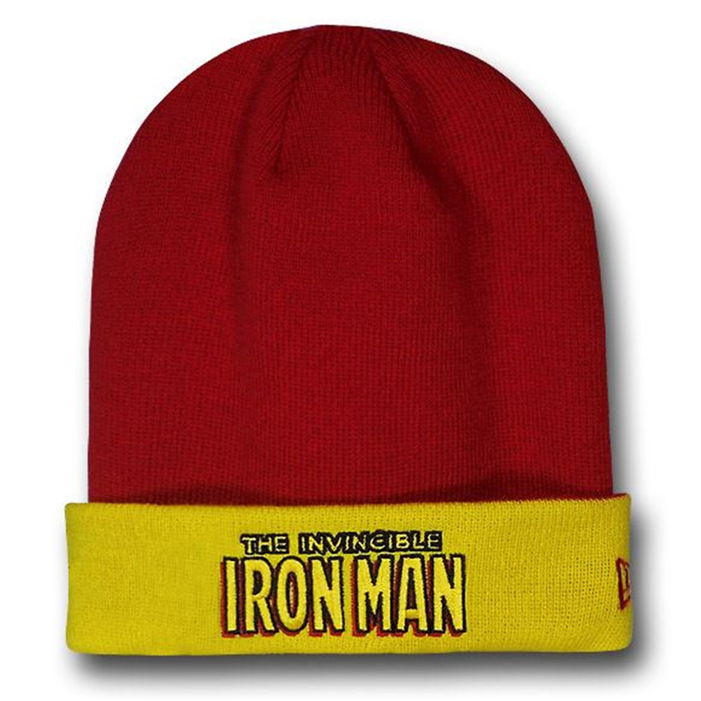 Iron Man Helmet Flip It Up Beanie, Red