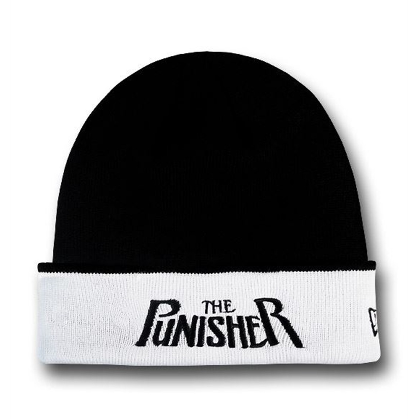 Punisher Symbol Flip It Up Beanie, Black
