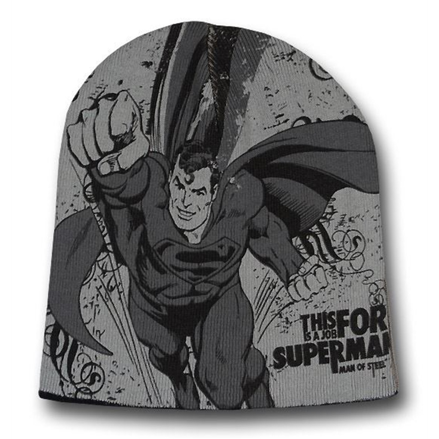 Superman Job for Superman Reversible Beanie