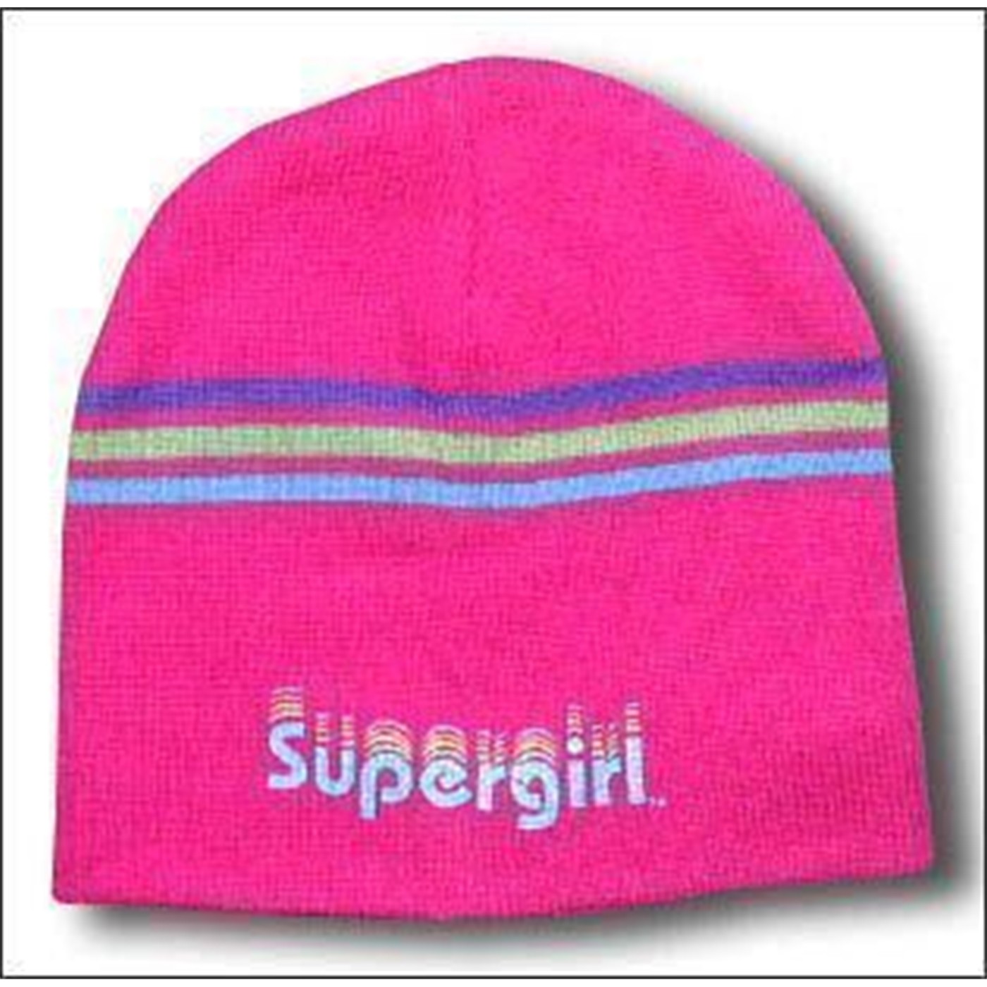 Supergirl Pink Beanie