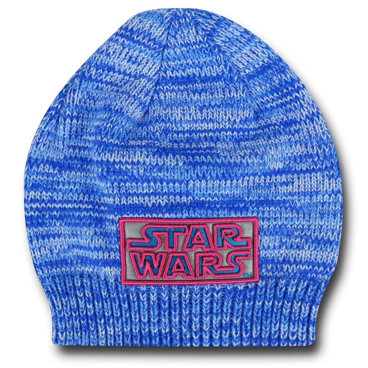 Star Wars Women's Blue Patch Beanie, Blue