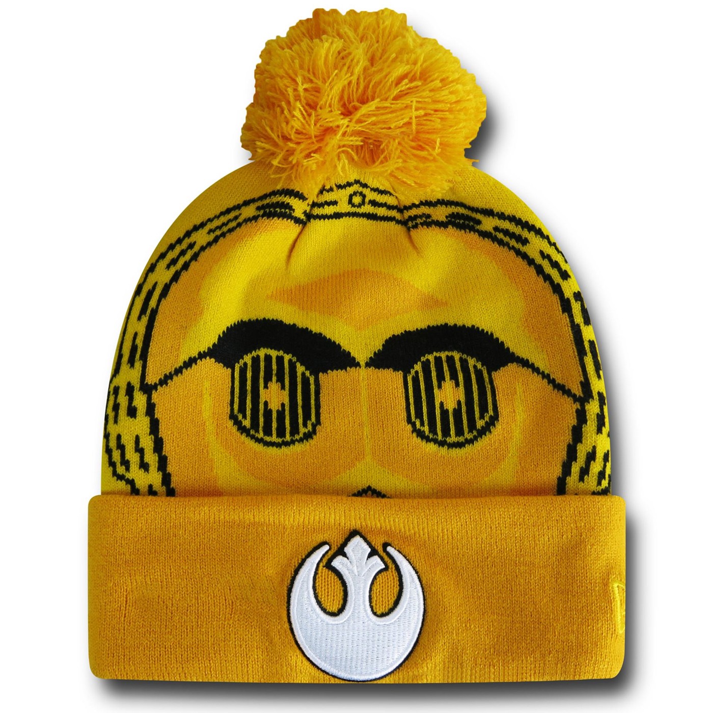 Star Wars C3PO Biggie Beanie, Yellow