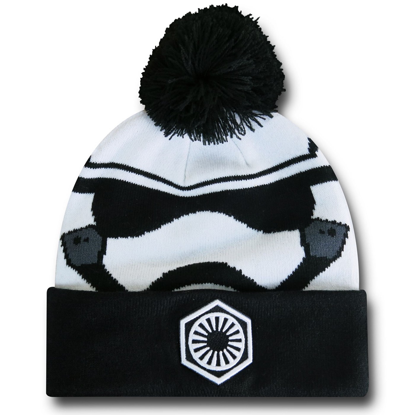 Star Wars The Force Awakens Stormtrooper Biggie Beanie, White