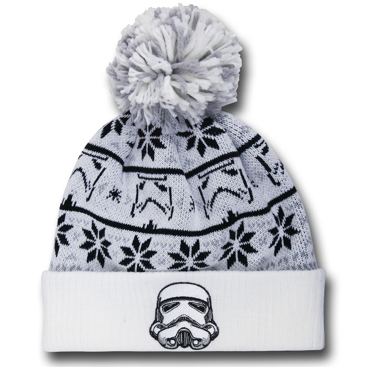 Star Wars Trooper Knit Pom Pom Beanie, White