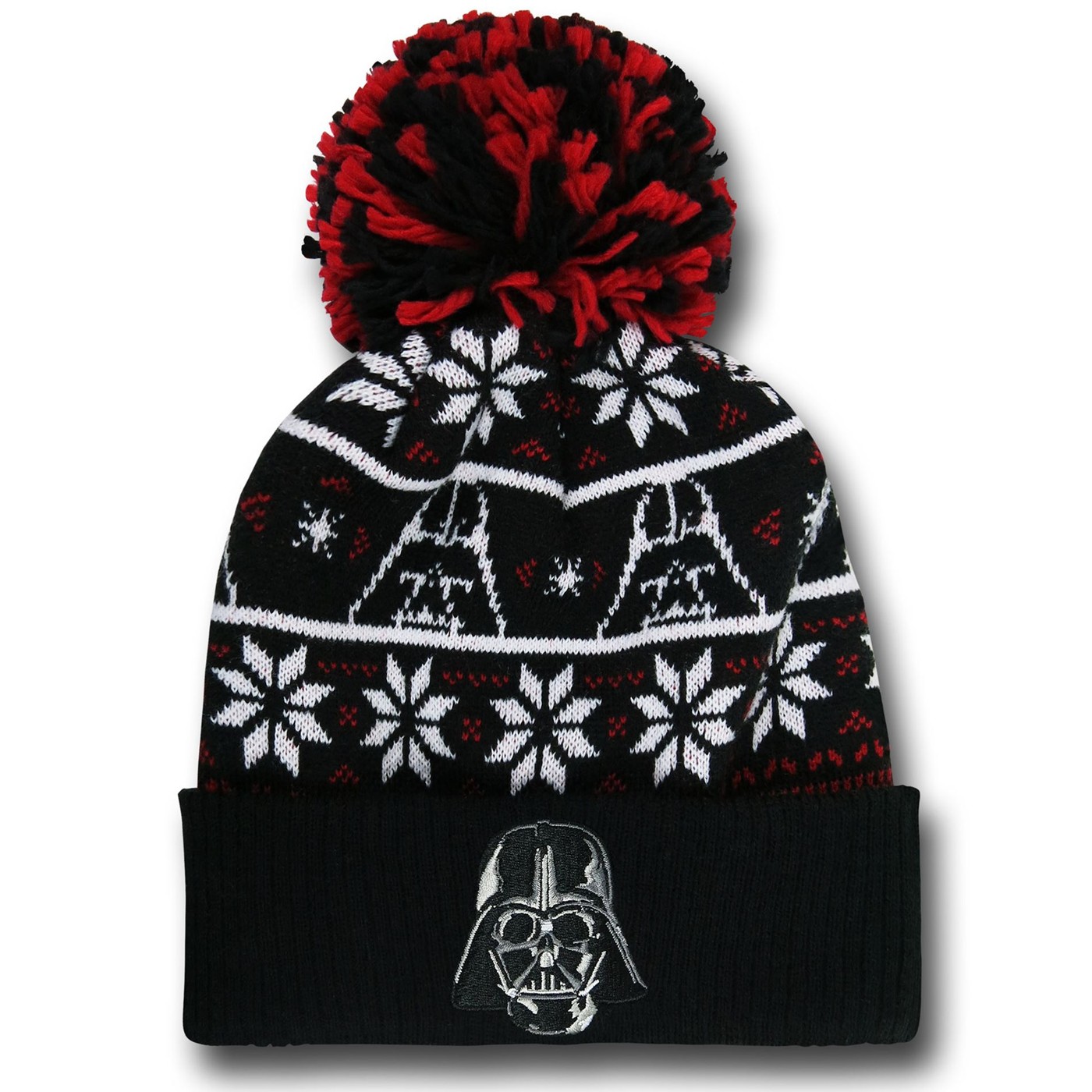 Star Wars Vader Knit Pom Pom Beanie, Black