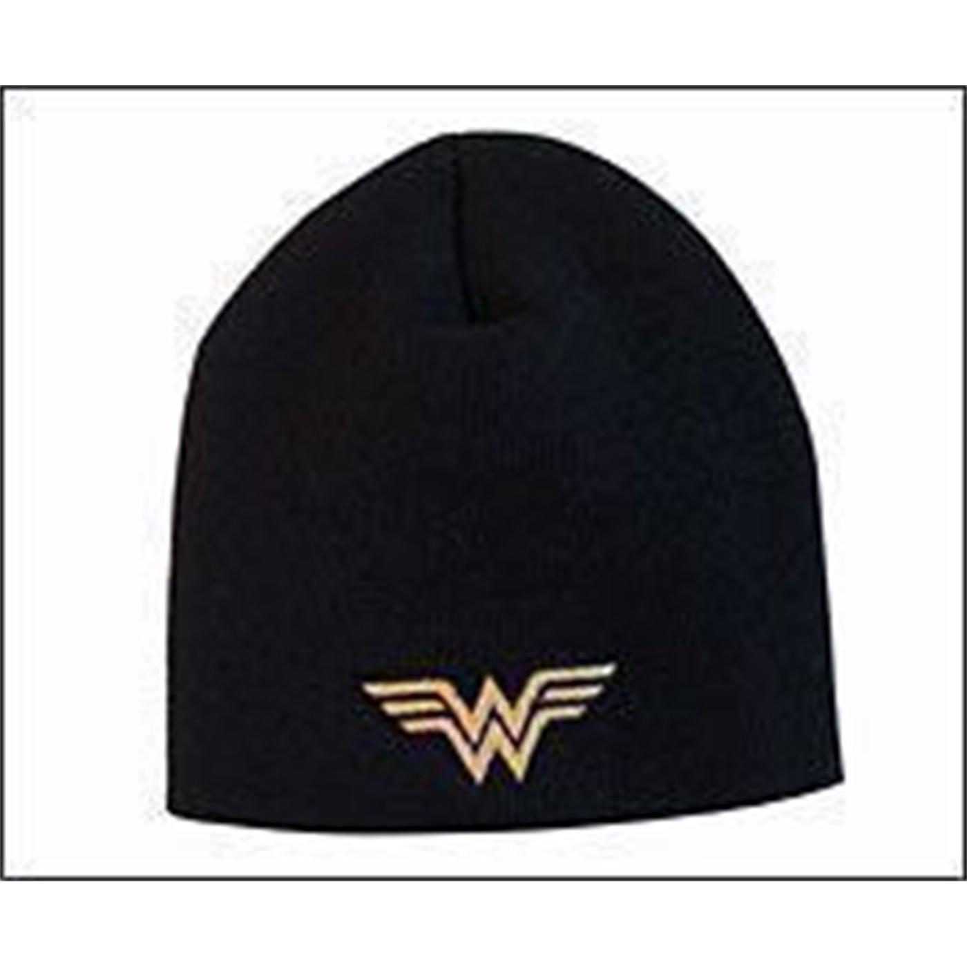 Wonder Woman Black Beanie