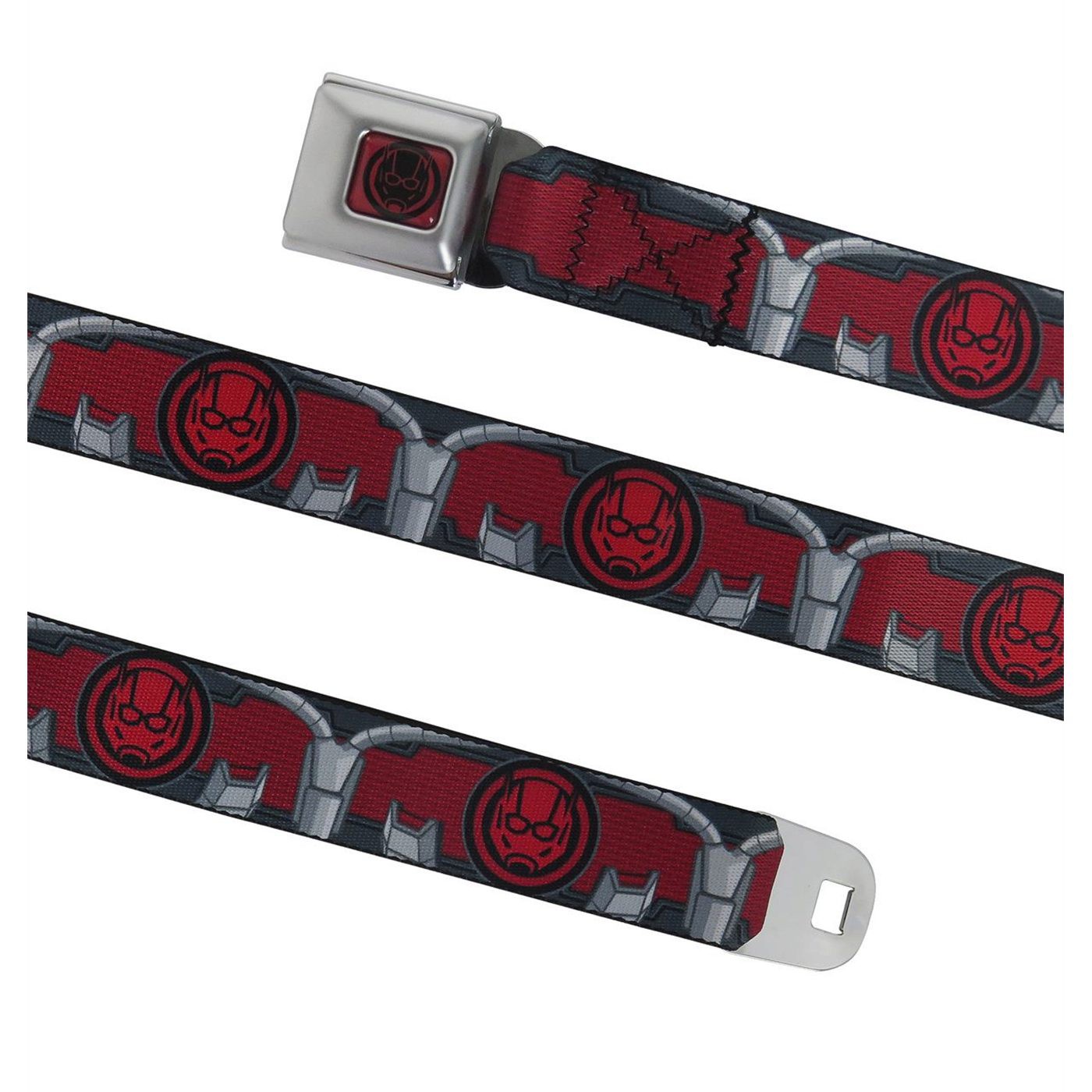 Ant-Man Logo Seatbelt Belt, Red