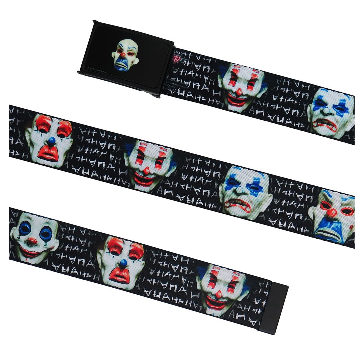 Batman Dark Knight Bank Robbers Web Belt, Black