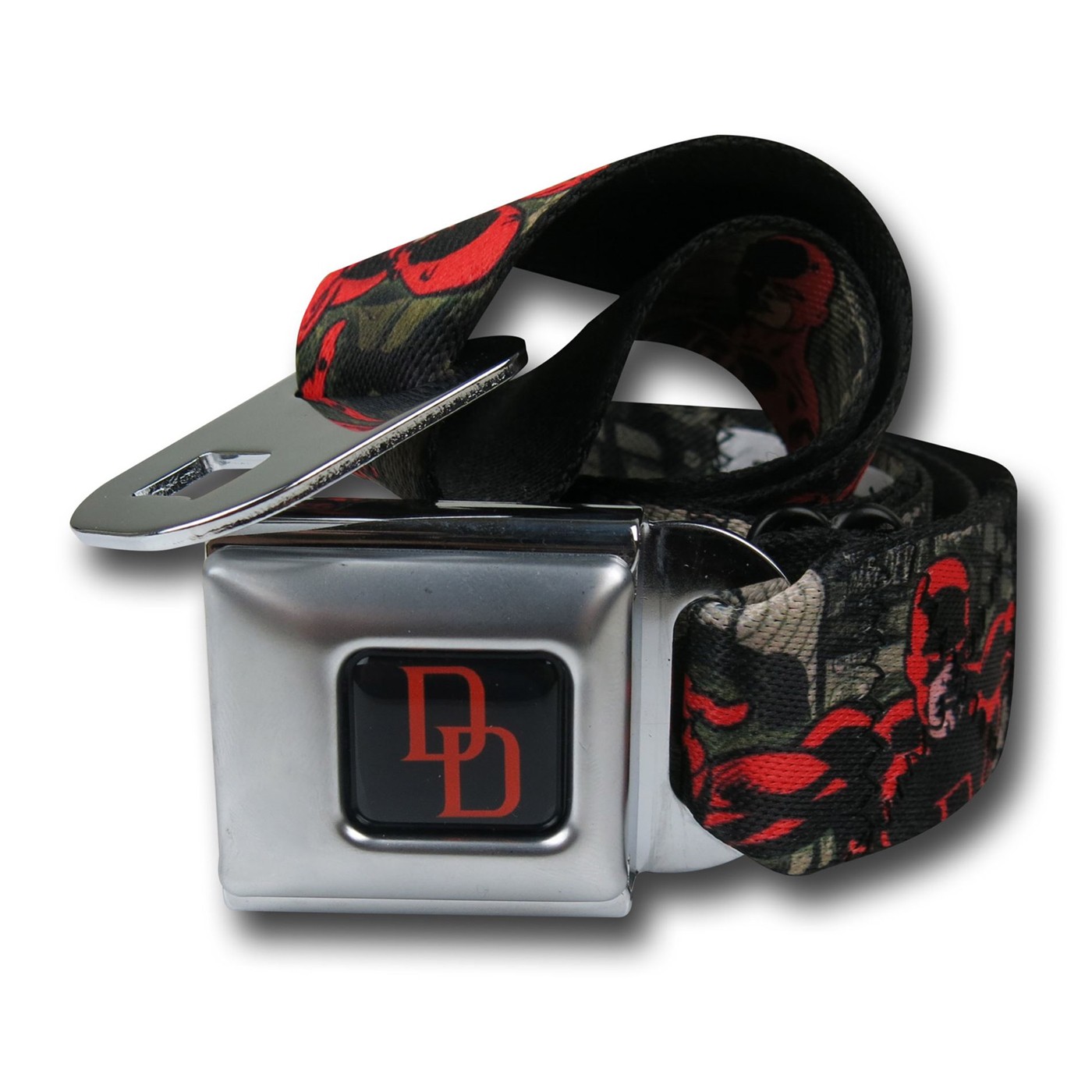 Daredevil Seatbelt Belt, Red