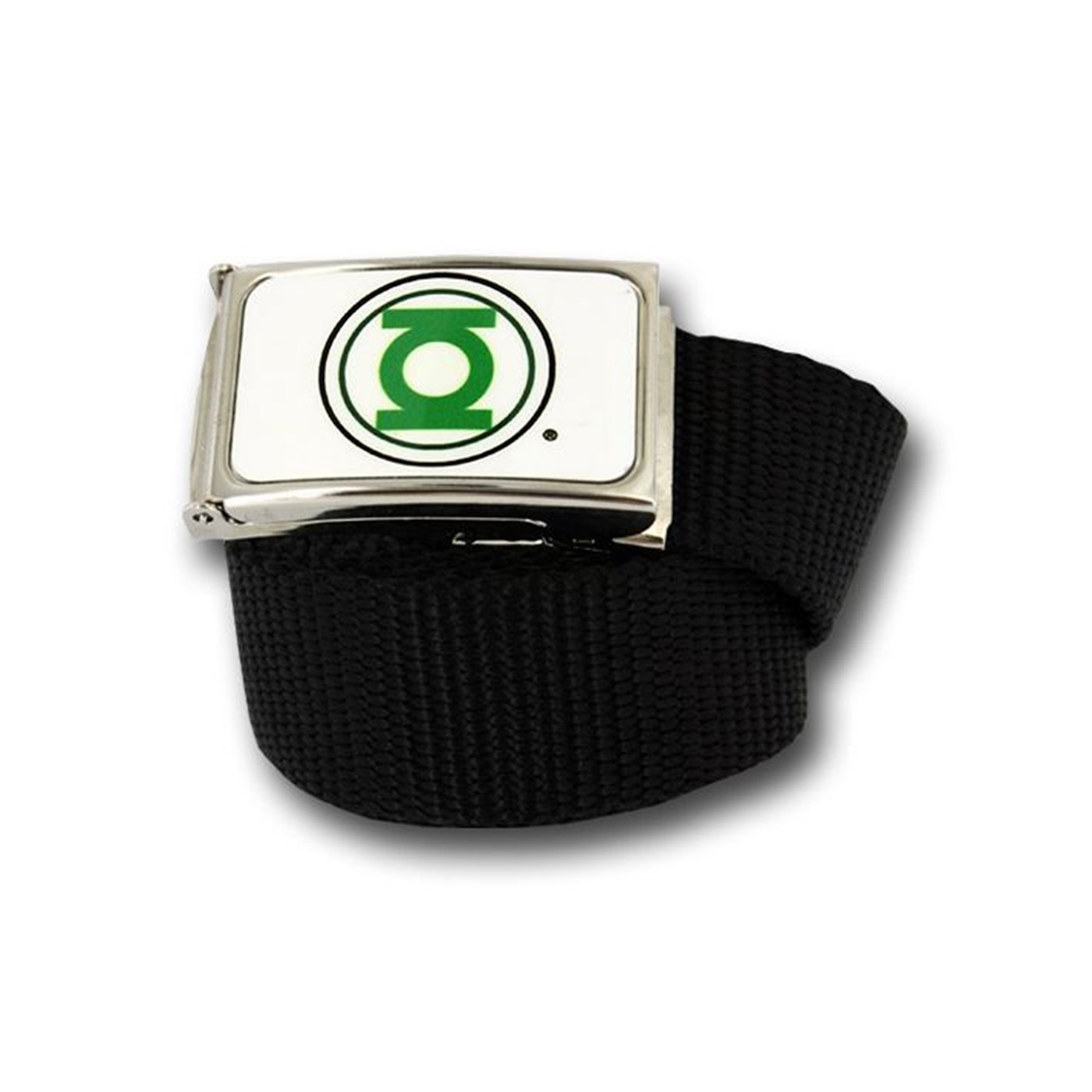 Green Lantern Symbol Web Belt, Black