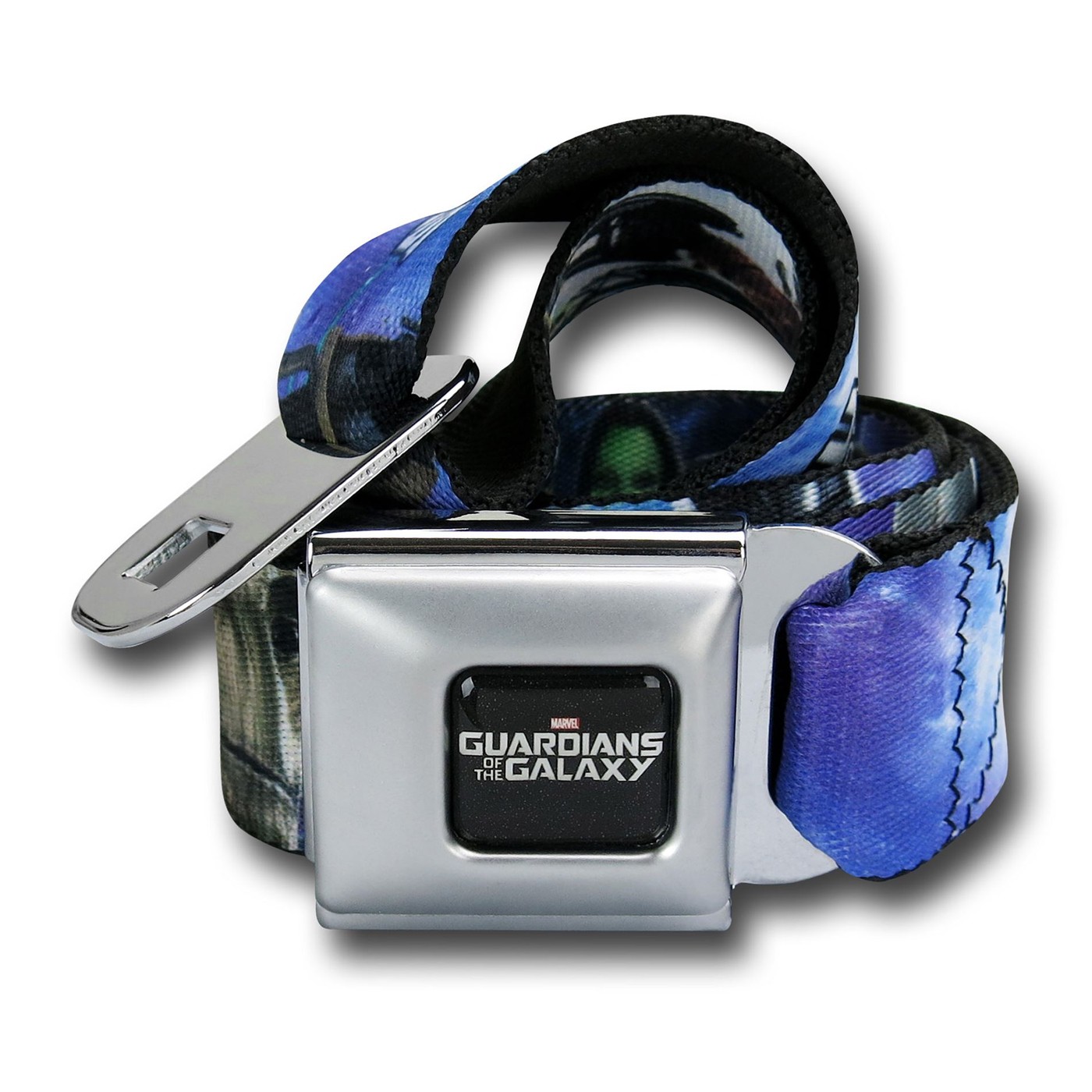 Guardians of the Galaxy Group Seatbelt Belt, Blue