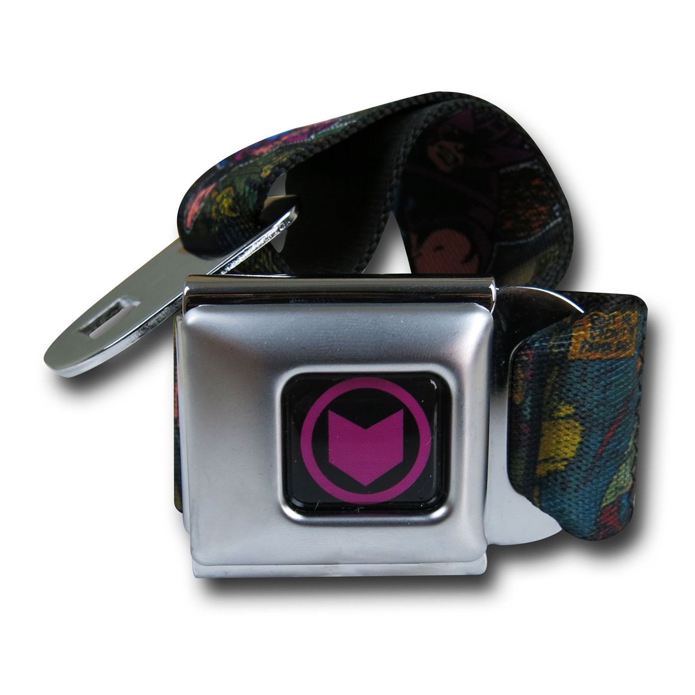 Hawkeye Seatbelt Belt, Purple