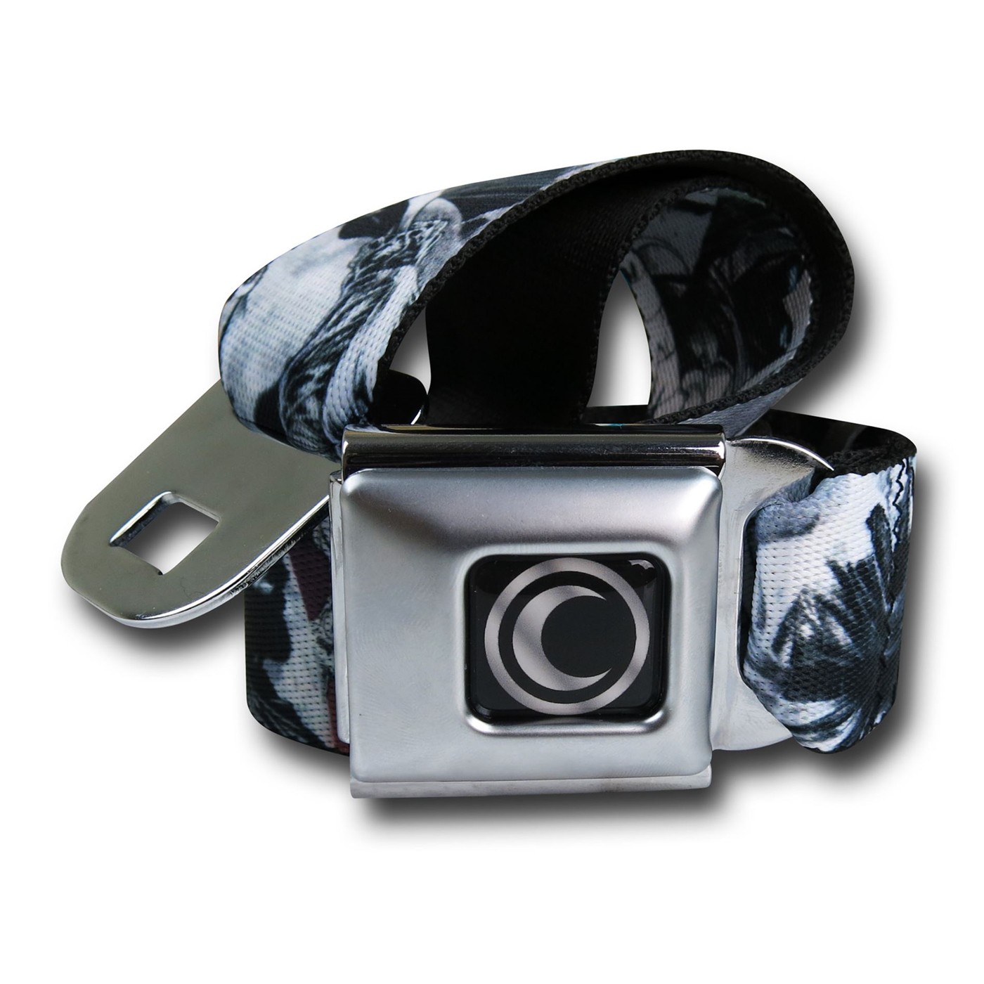 Moon Knight Seatbelt Belt, Black
