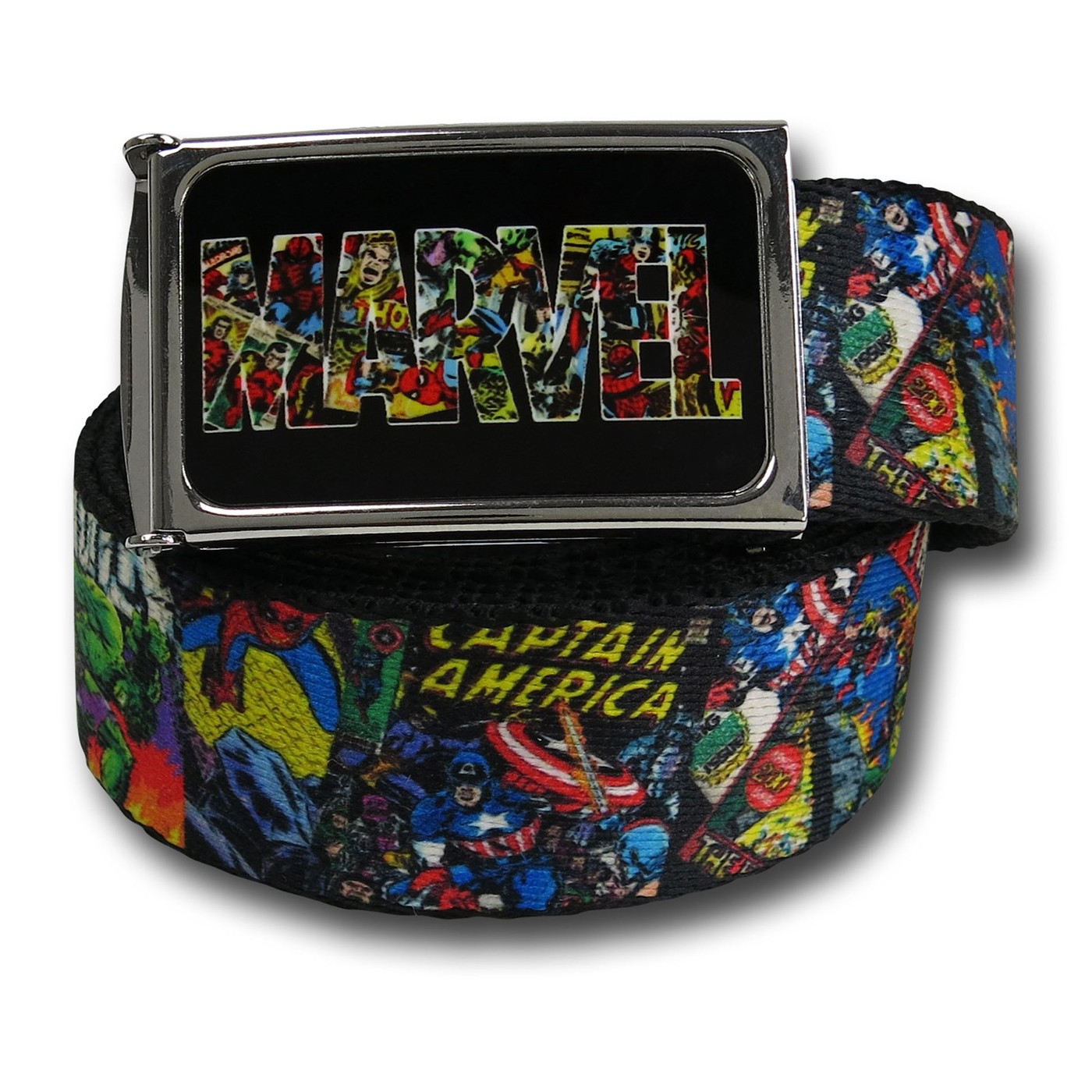Marvel Classic Covers Web Belt, Black