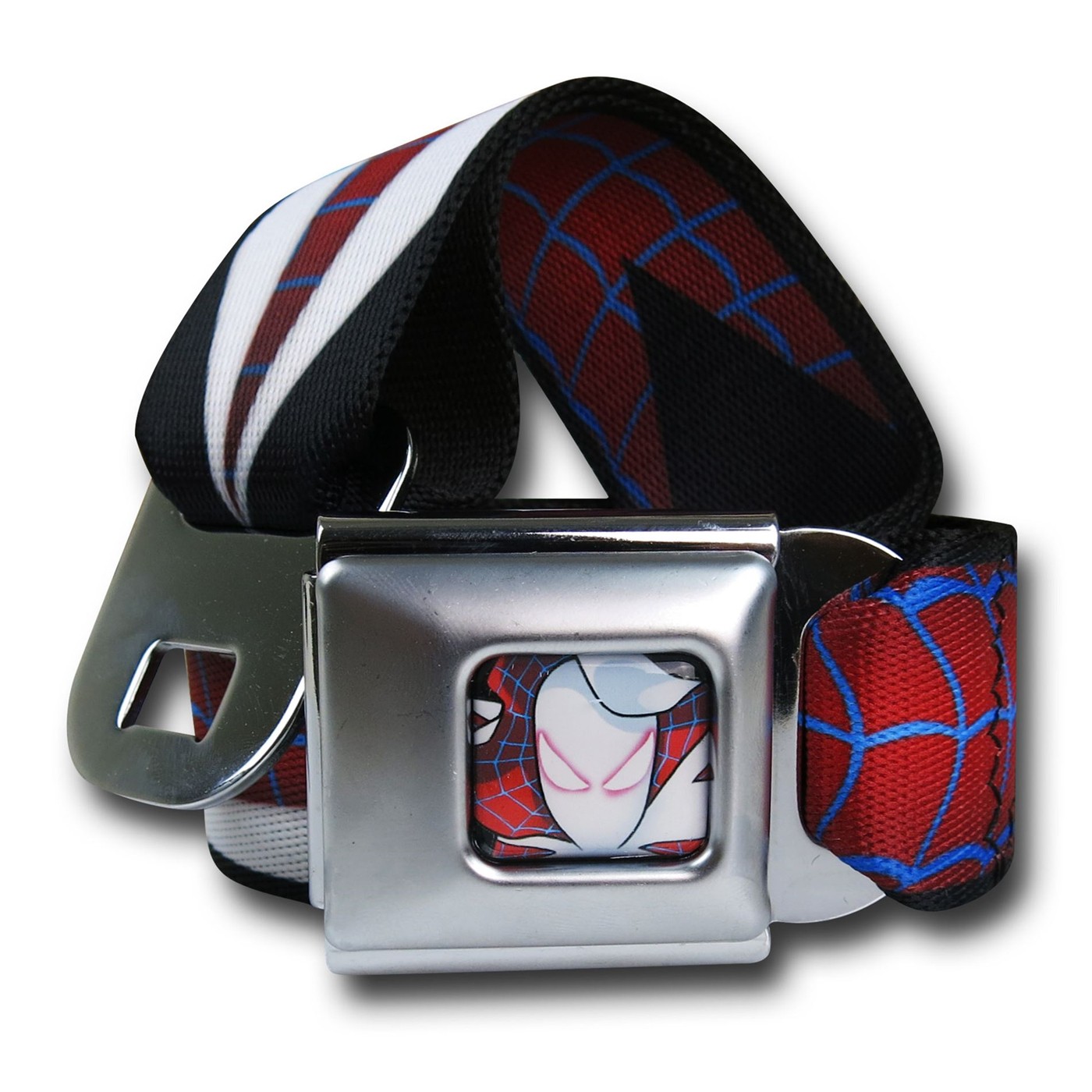 Spider-Gwen Costume Seatbelt Belt, Black