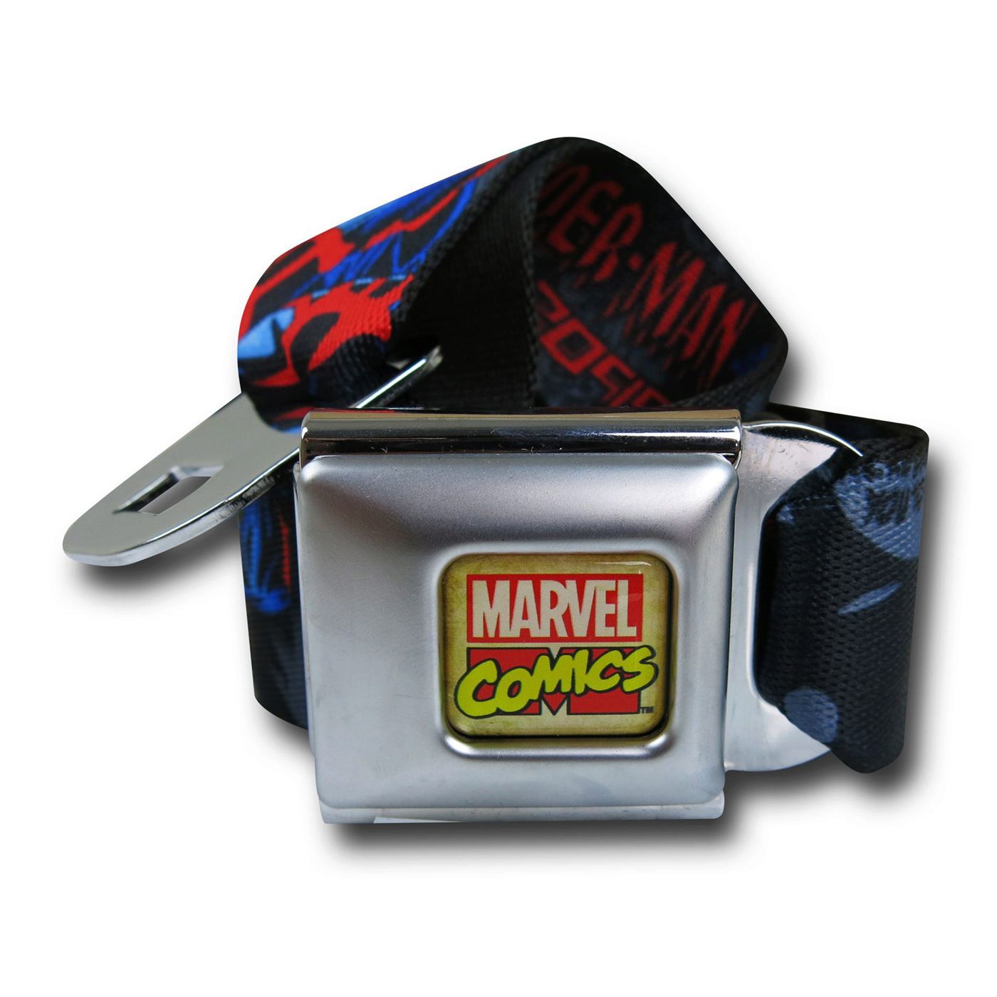 Spiderman 2099 Seatbelt Belt, Black