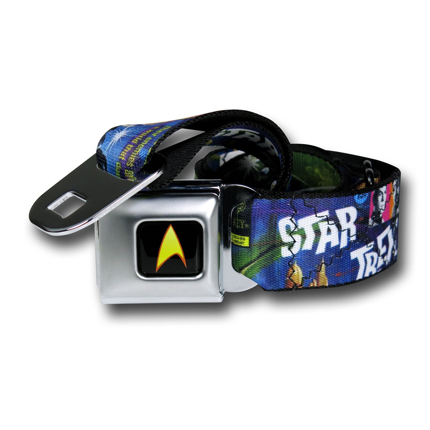 Star Trek Retro Seatbelt Belt, Blue