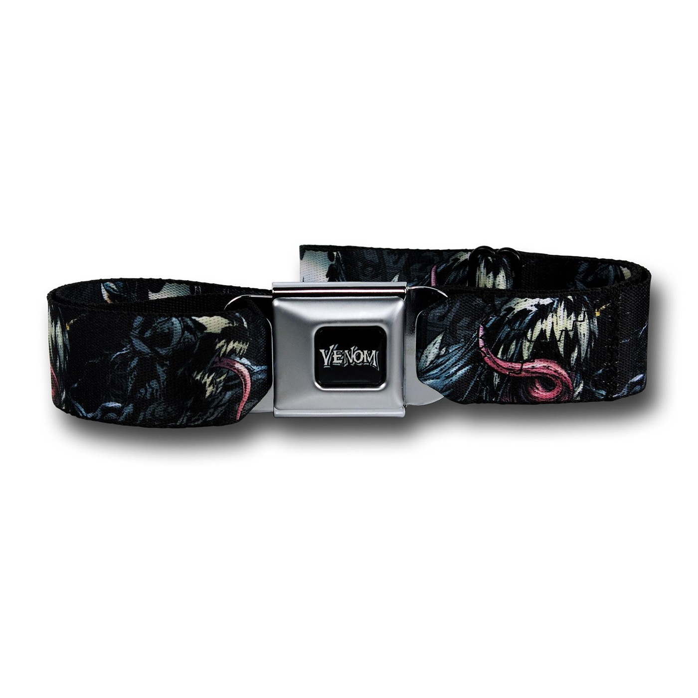 Venom All-Over Print Seatbelt Belt, Black