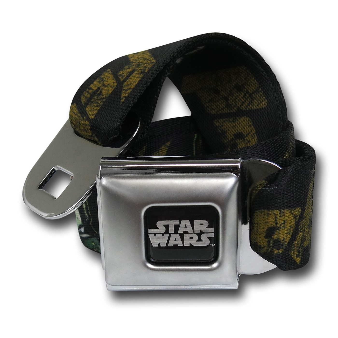 Star Wars Boba Fett Seatbelt Belt, Black