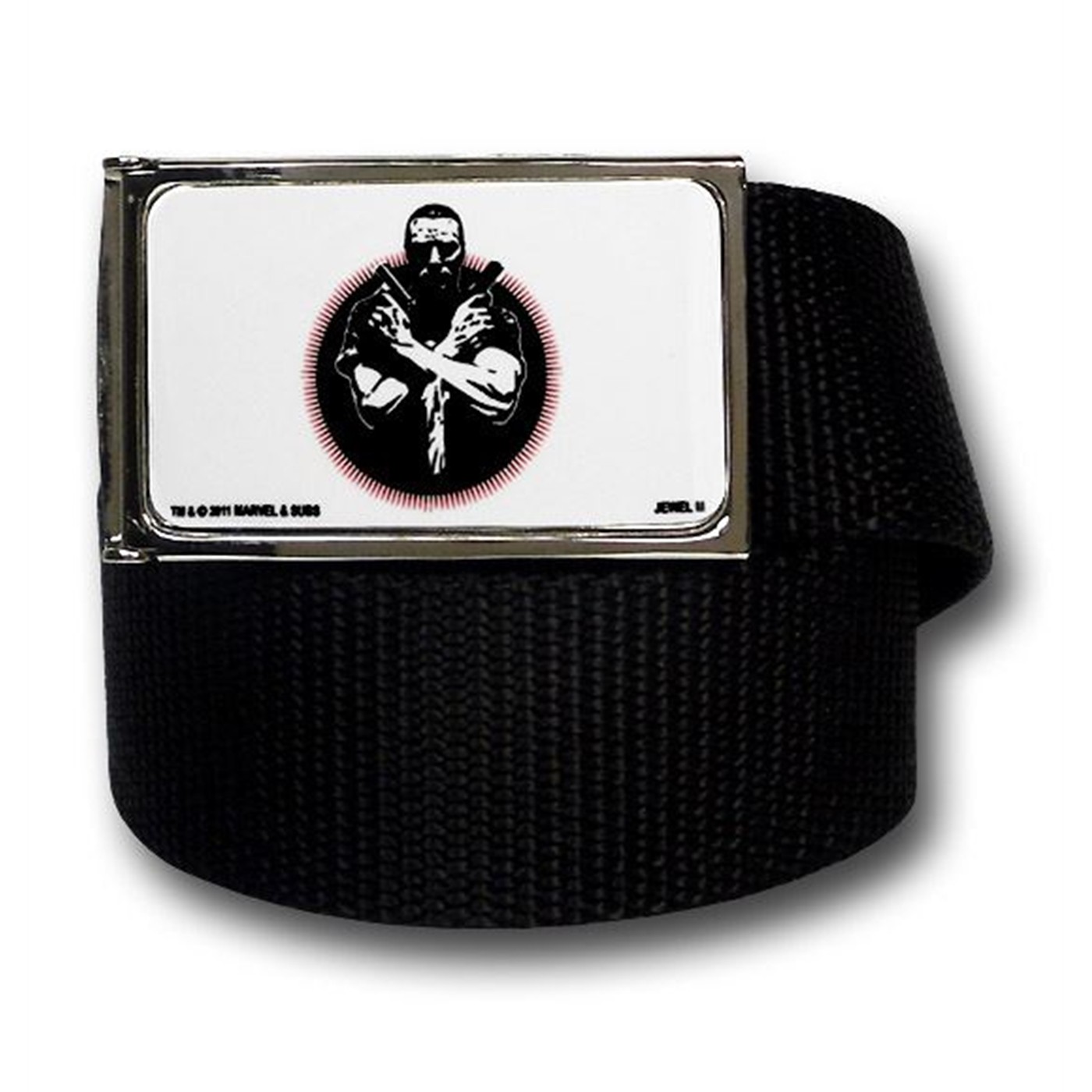 Punisher Frank Castle Guns Web Belt, Black
