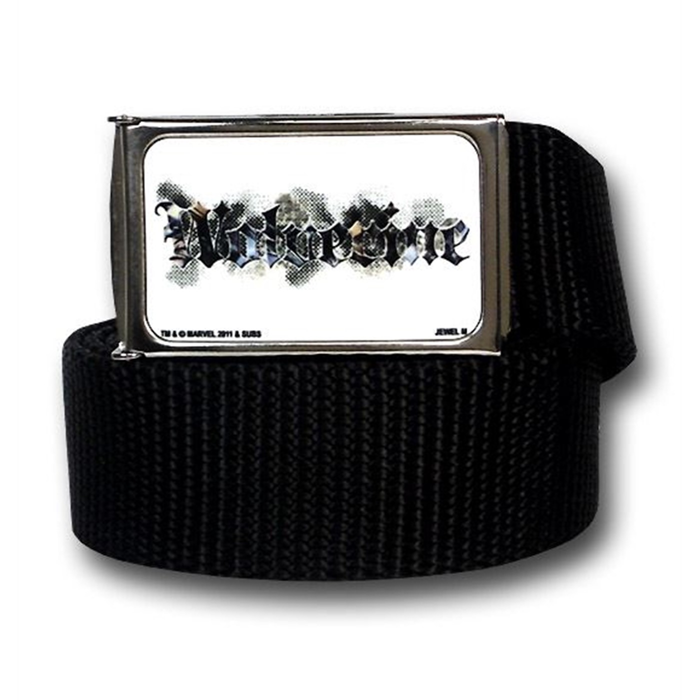 Wolverine Killer Logo Small Web Belt, Black