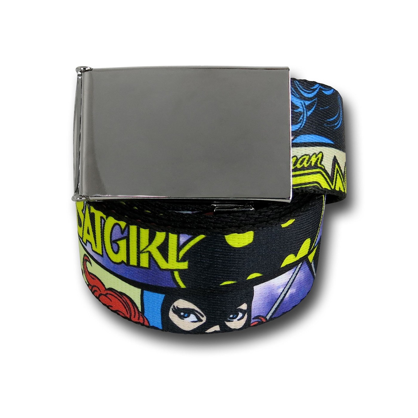 DC Women Comic Web Belt, Black
